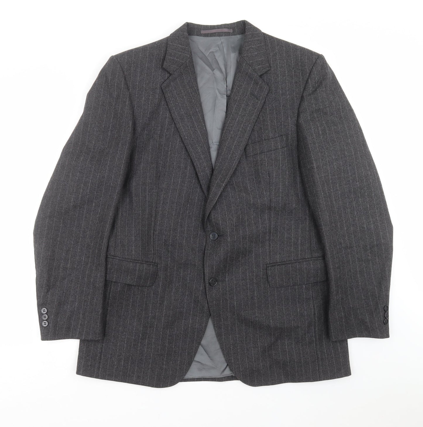 Mens UK Size 42 Burton Regular Grey Suit Jacket