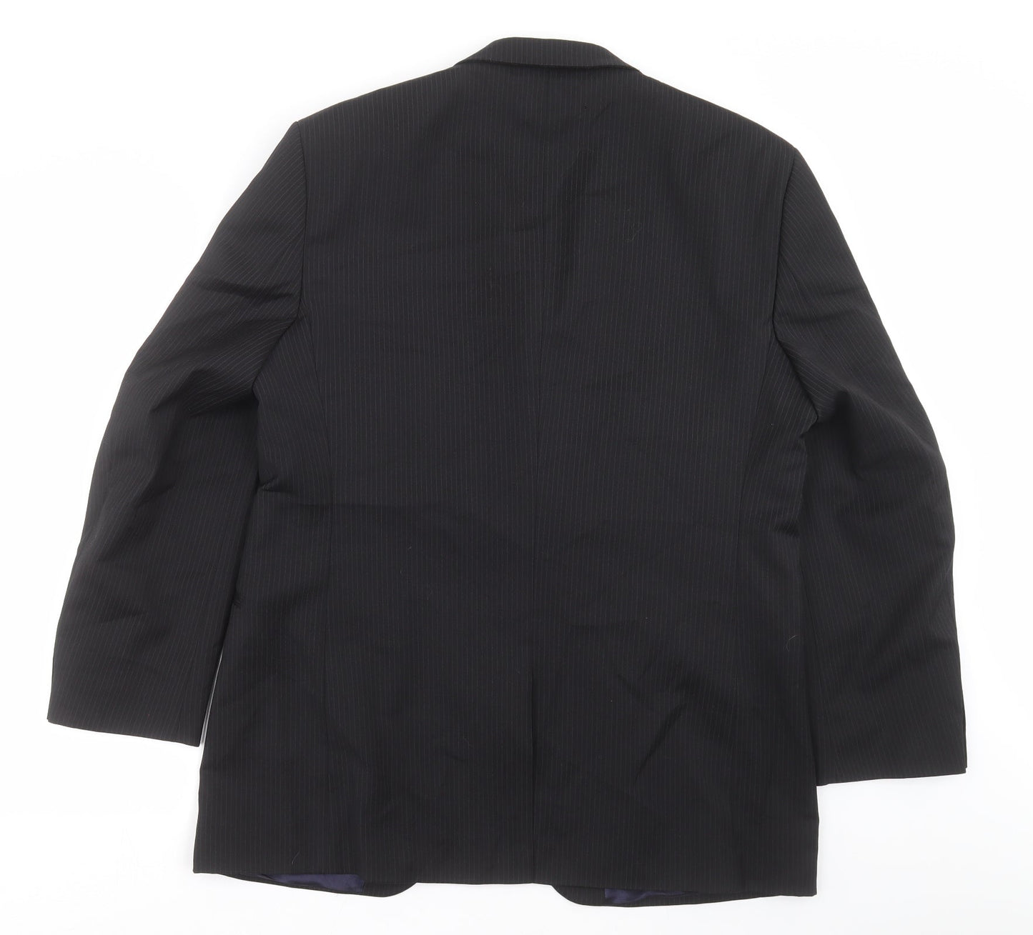 Mens UK Size 40 BHS Regular Black Suit Jacket