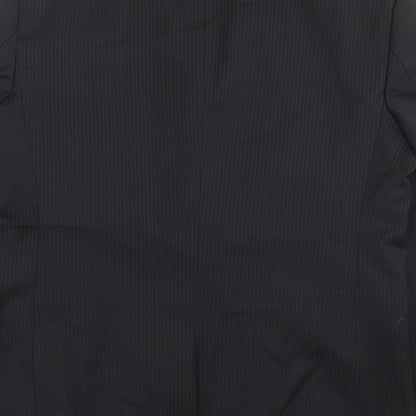 Mens UK Size 40 BHS Regular Black Suit Jacket