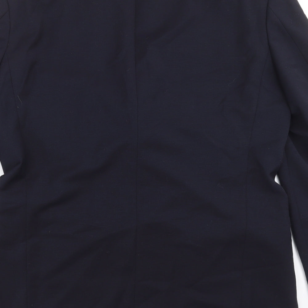 Mens UK Size 40 Marks and Spencer Regular Blue Suit Jacket