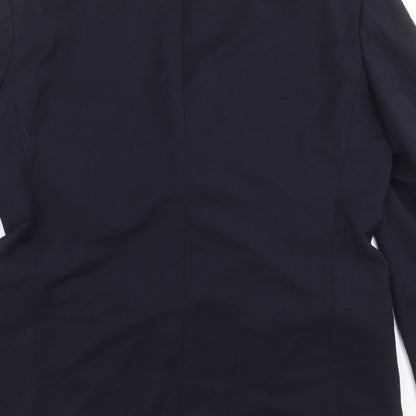 Mens UK Size 40 Marks and Spencer Regular Blue Suit Jacket