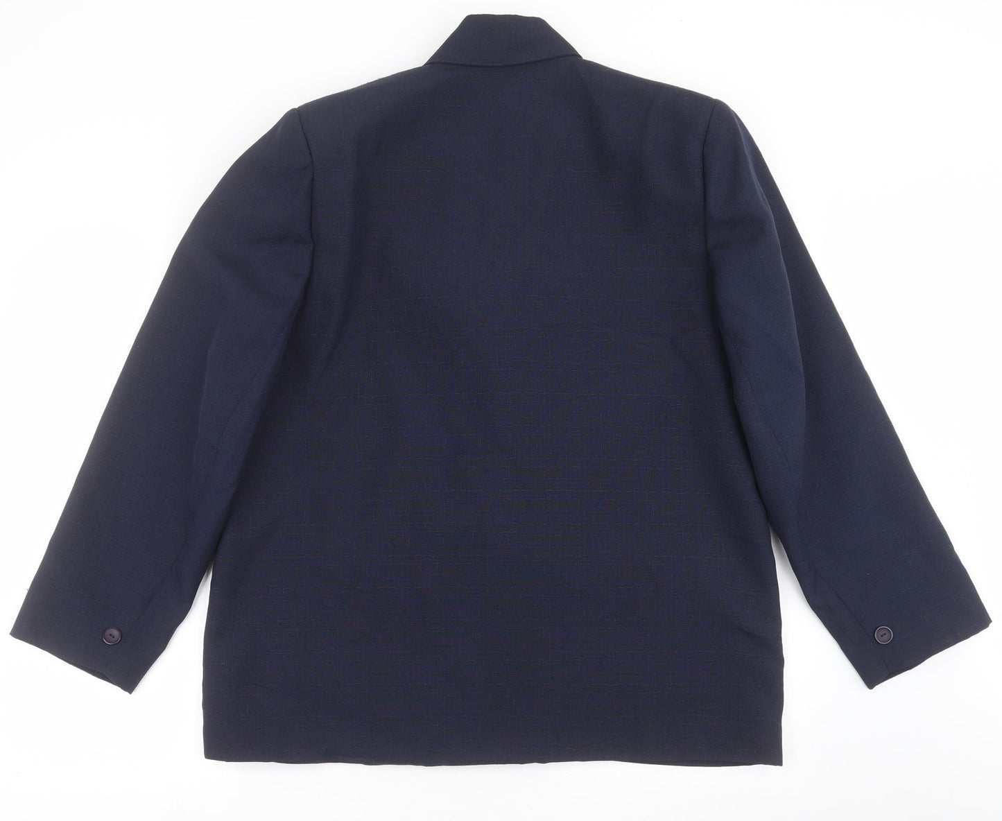 Citilites Womens Blue   Jacket Suit Jacket Size 18
