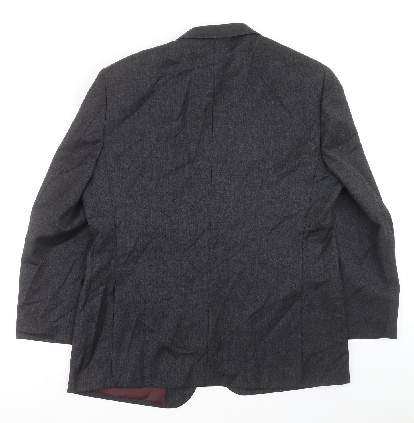 Mens UK Size 44 Greenwoods Regular Grey Suit Jacket