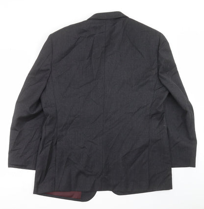Mens UK Size 44 Greenwoods Regular Grey Suit Jacket