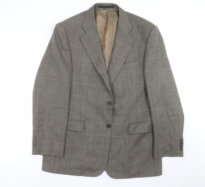 Mens UK Size 42 Marks and Spencer Regular Green Suit Jacket