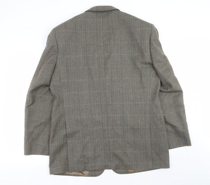 Mens UK Size 42 Marks and Spencer Regular Green Suit Jacket