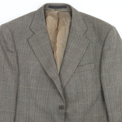 Mens UK Size 42 Marks and Spencer Regular Green Suit Jacket