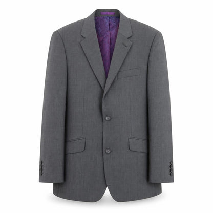 Mens UK Size 42 Preworn Regular Grey Suit Jacket