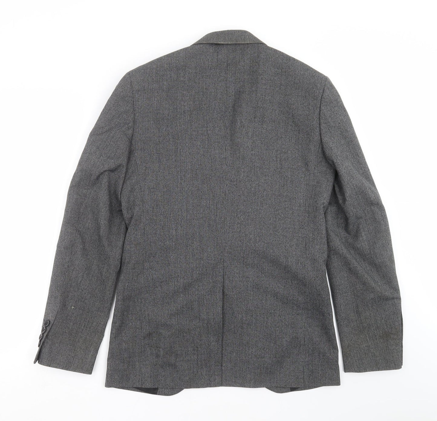 Mens UK Size 34 Cedar Wood State Regular Grey Suit Jacket