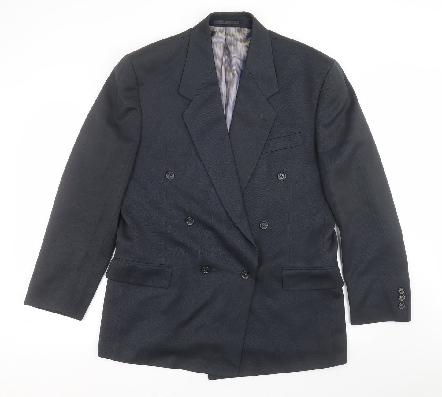 RI Clothing Company Mens Blue   Jacket Suit Jacket Size 40
