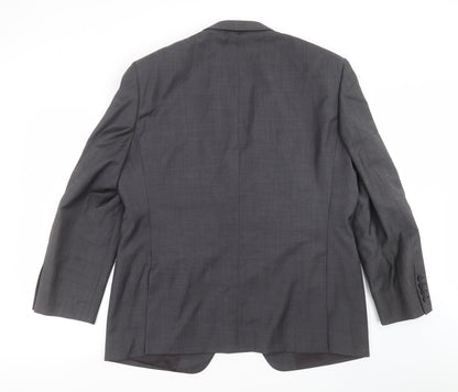 Mens UK Size 42 Marks and Spencer Regular Grey Suit Jacket