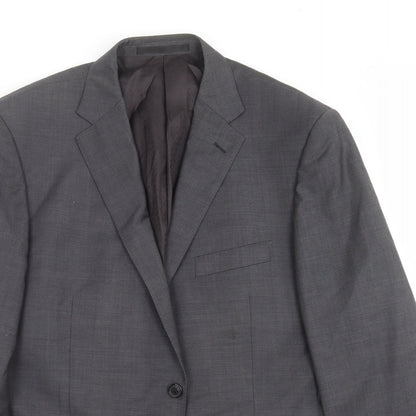 Mens UK Size 42 Marks and Spencer Regular Grey Suit Jacket