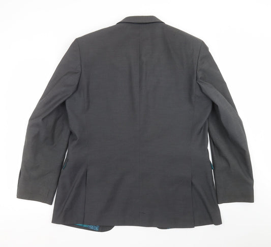 F&F Mens Grey   Jacket Suit Jacket Size 42