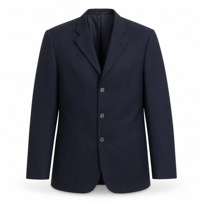 Mens UK Size 44 Impressions Regular Blue Suit Jacket