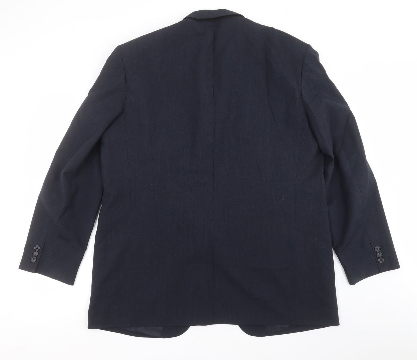 Mens UK Size 44 Impressions Regular Blue Suit Jacket