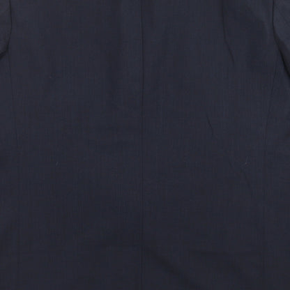 Mens UK Size 44 Impressions Regular Blue Suit Jacket