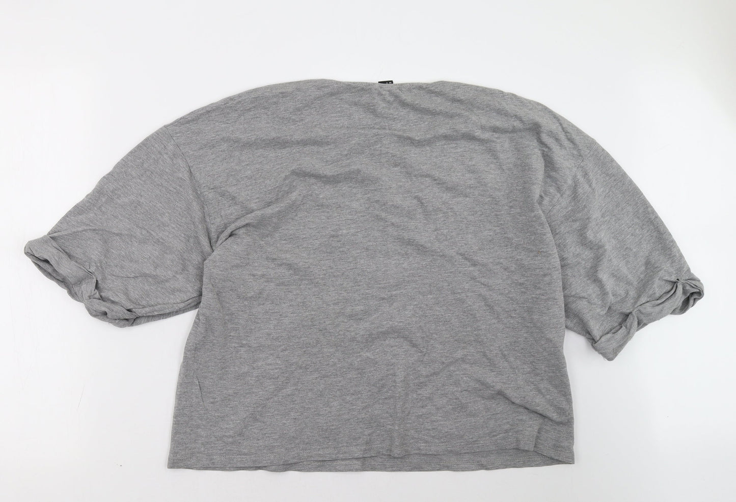 H&M Womens Grey   Pullover Sweatshirt Size L