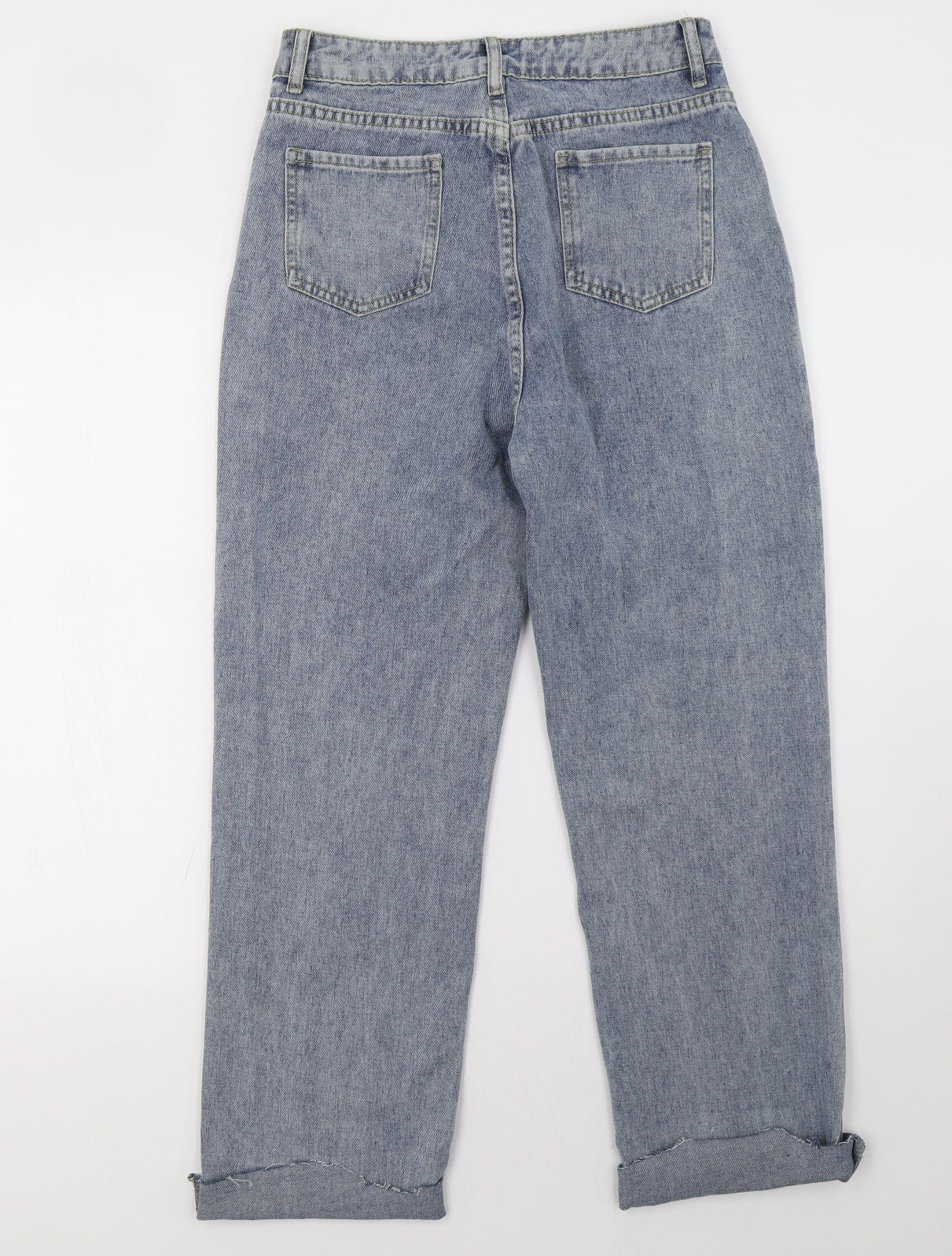 SheIn Womens Blue  Denim Mom Jeans Size S L30 in