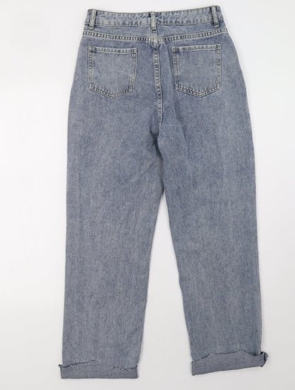 SheIn Womens Blue  Denim Mom Jeans Size S L30 in