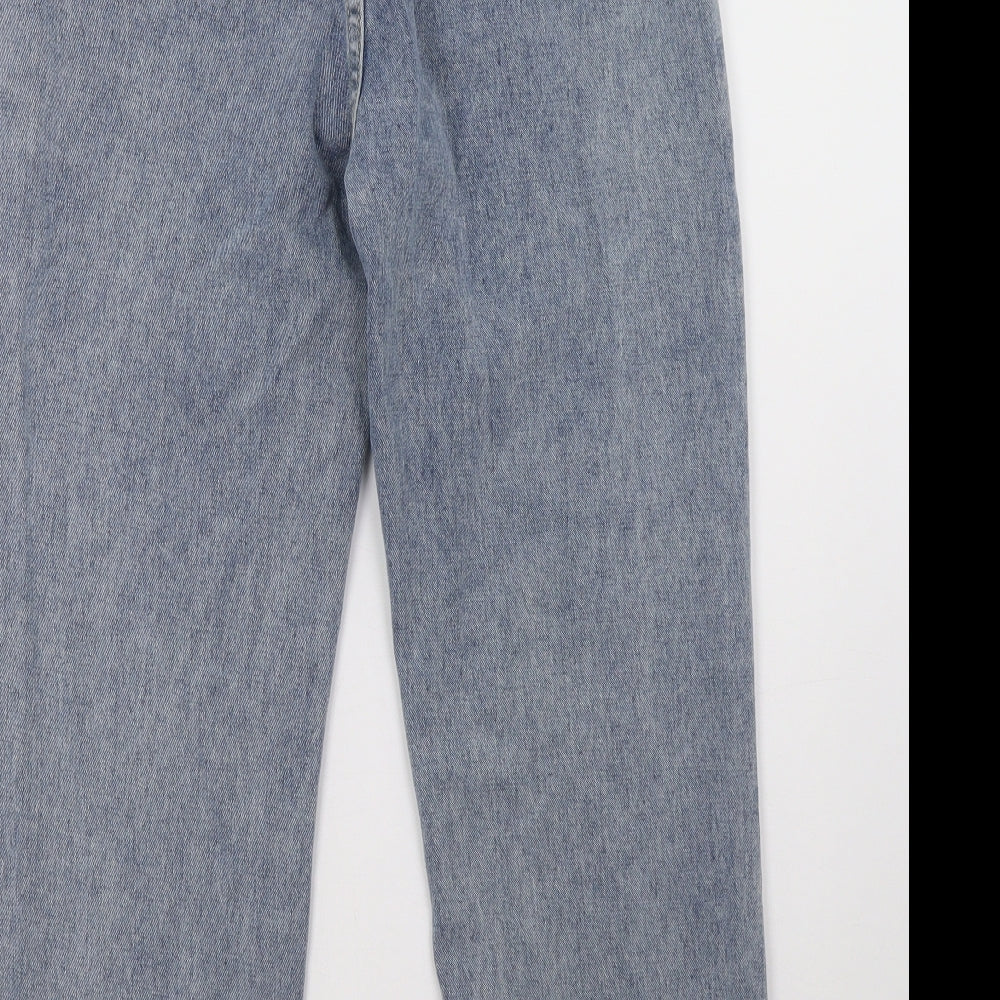 SheIn Womens Blue  Denim Mom Jeans Size S L30 in