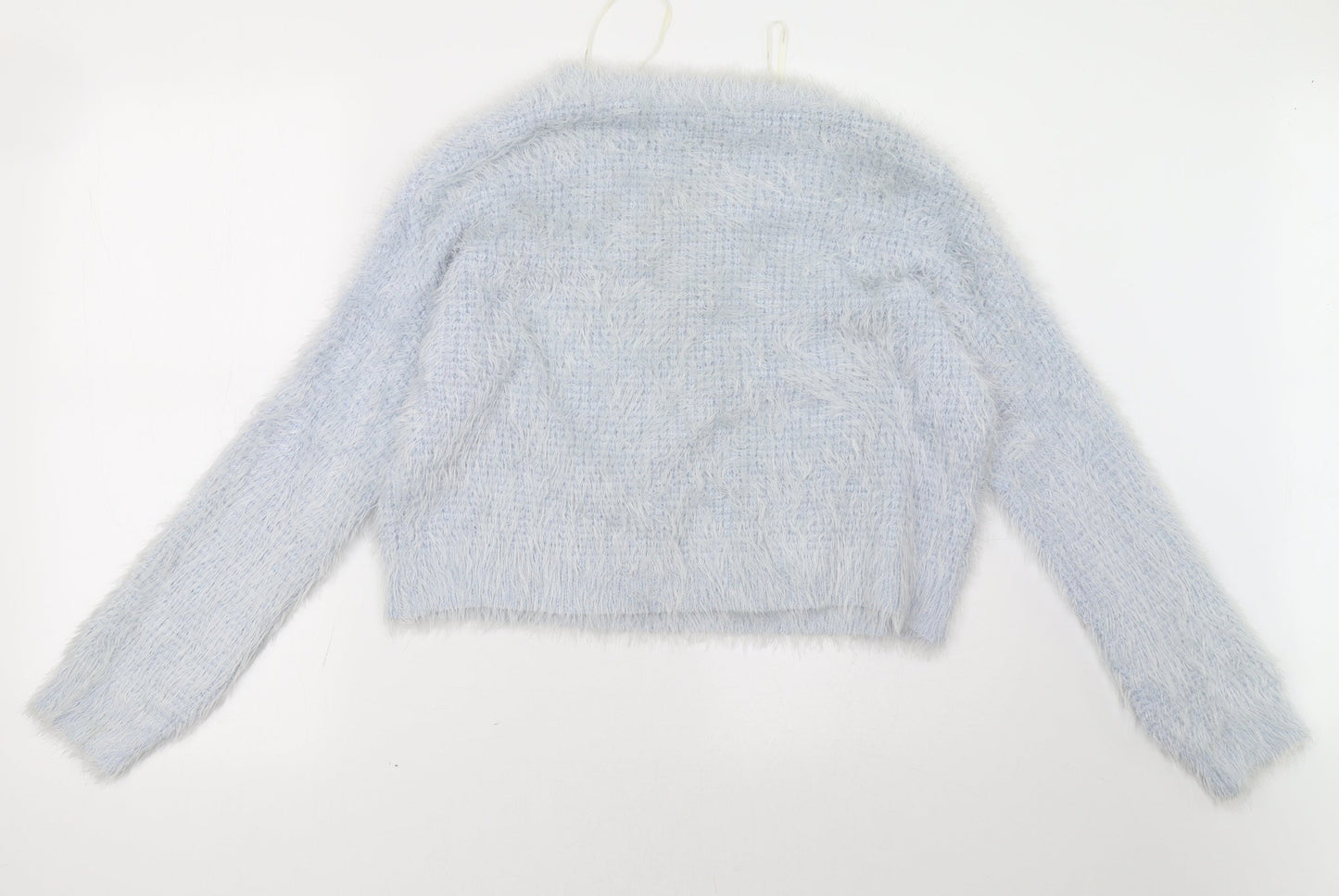 Womens UK Size M FOREVER 21 Blue Pullover Sweatshirt