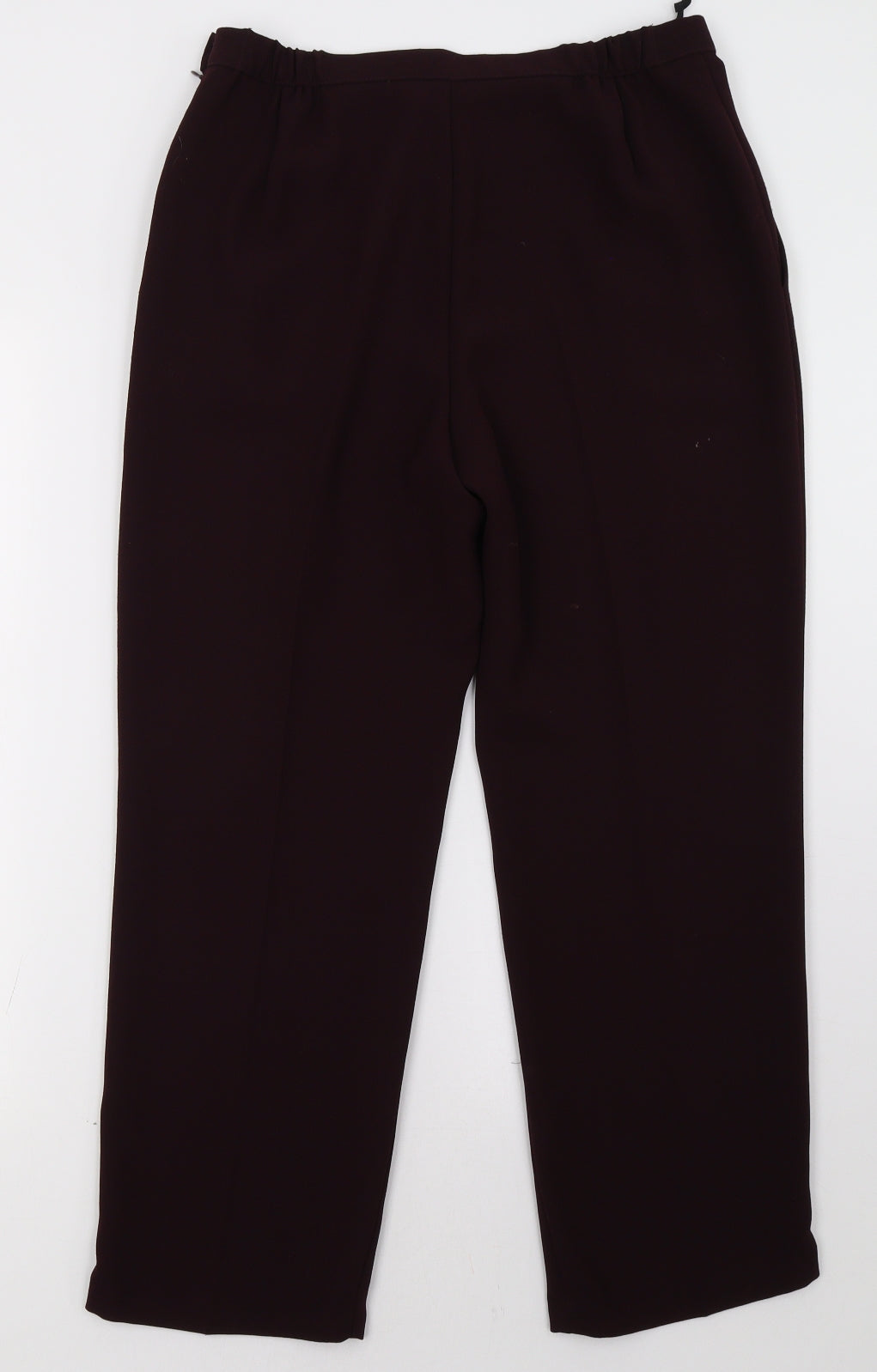 Womens UK Size 12 Marks and Spencer Regular Fit  Purple Trousers
