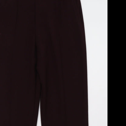Womens UK Size 12 Marks and Spencer Regular Fit  Purple Trousers
