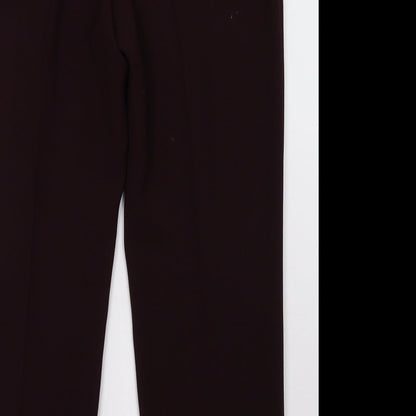 Womens UK Size 12 Marks and Spencer Regular Fit  Purple Trousers