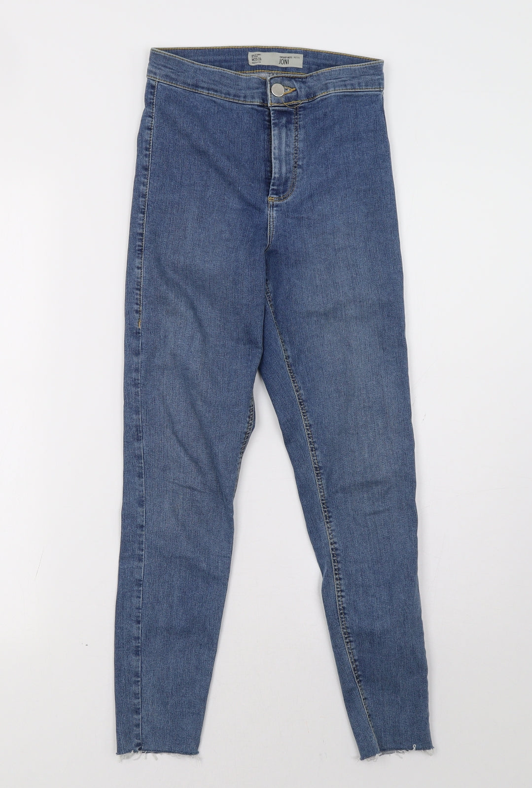 Topshop Womens Blue   Skinny Jeans Size 25 L28 in