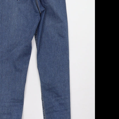Topshop Womens Blue   Skinny Jeans Size 25 L28 in