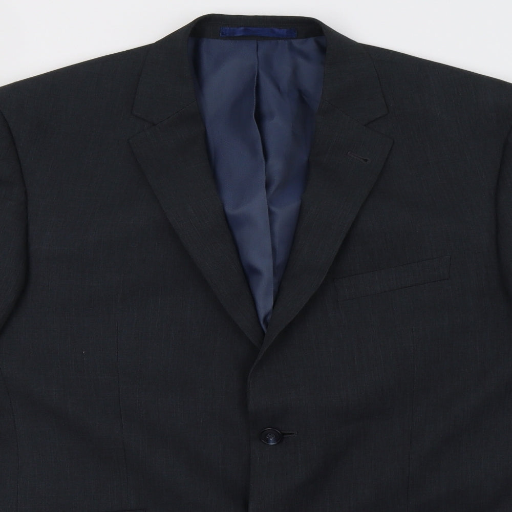 Matalan Mens Blue  Rayon Jacket Blazer Size 42
