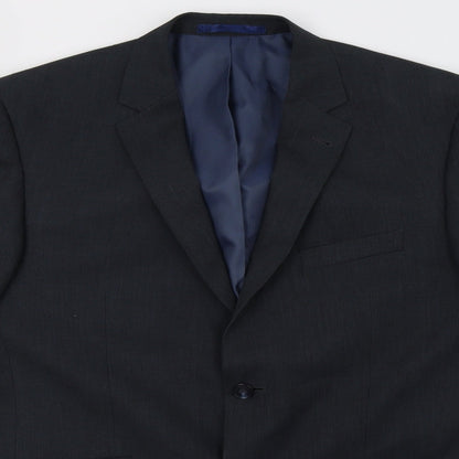 Matalan Mens Blue  Rayon Jacket Blazer Size 42