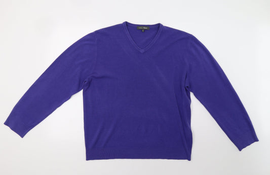 Womens UK Size XL Marks and Spencer Purple Pullover Sweatshirt