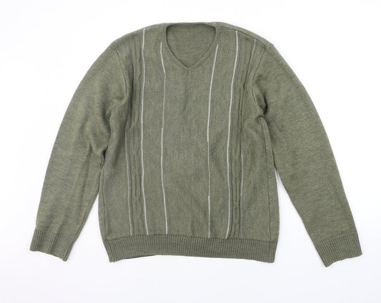 BHS Womens Green   Pullover Jumper Size S