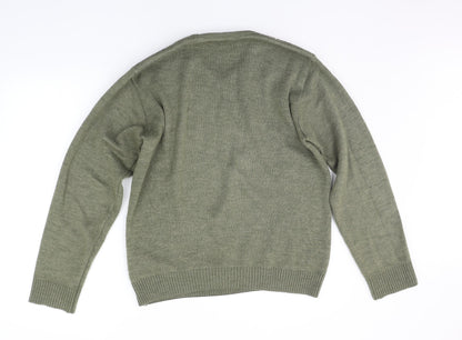 BHS Womens Green   Pullover Jumper Size S