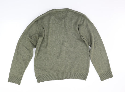 BHS Womens Green   Pullover Jumper Size S