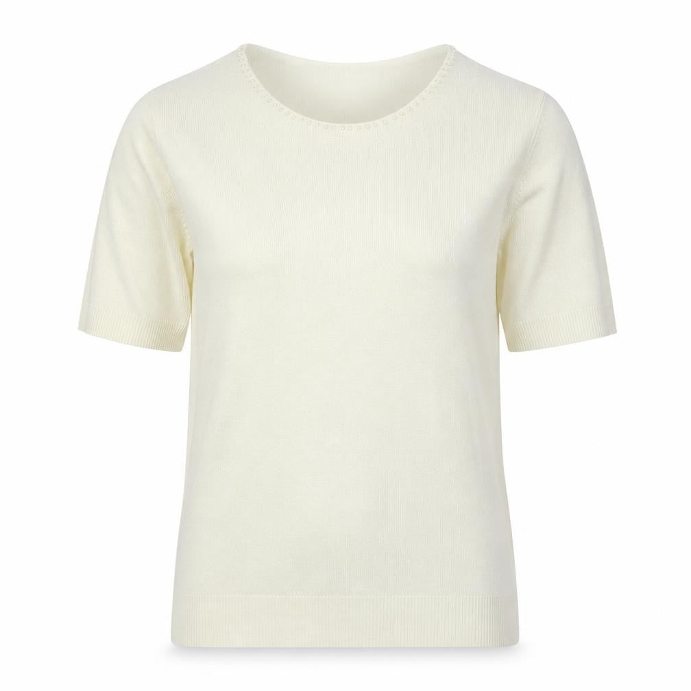 Womens UK Size 16 BHS White Pullover Jumper
