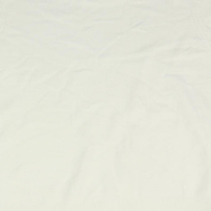 BHS Womens White   Pullover Jumper Size 16