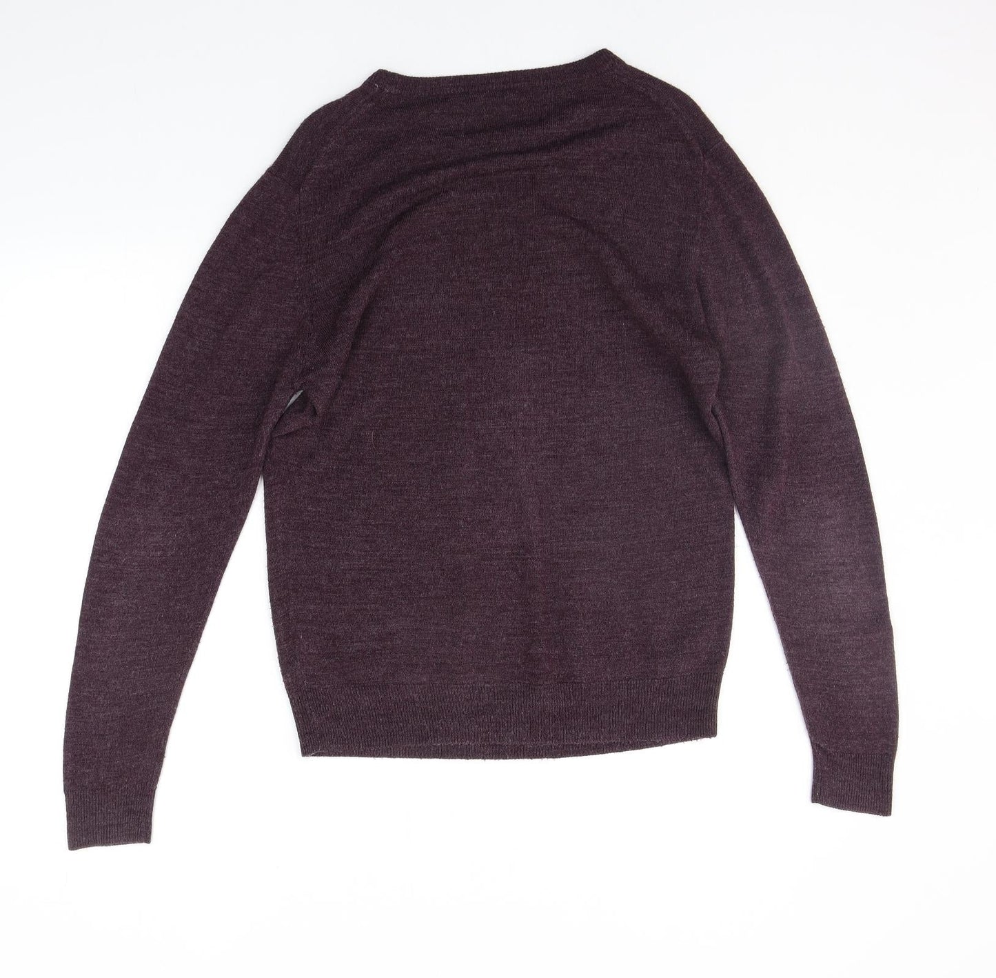 Womens UK Size S Cedar Wood State Purple Pullover Jumper