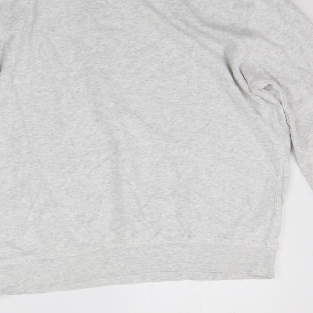 Womens UK Size M Divided Grey Pullover Jumper