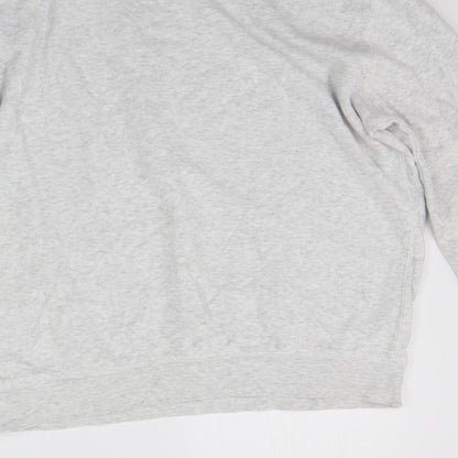Womens UK Size M Divided Grey Pullover Jumper