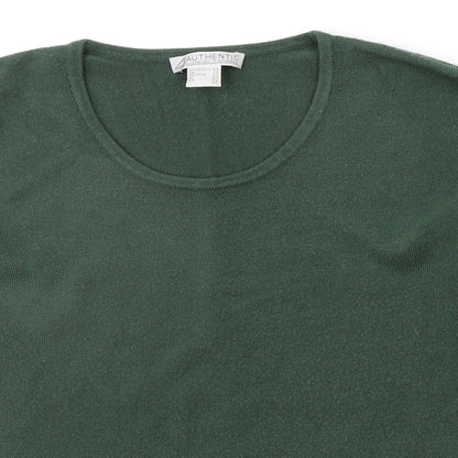 Authentic Womens Green   Pullover Jumper Size 14