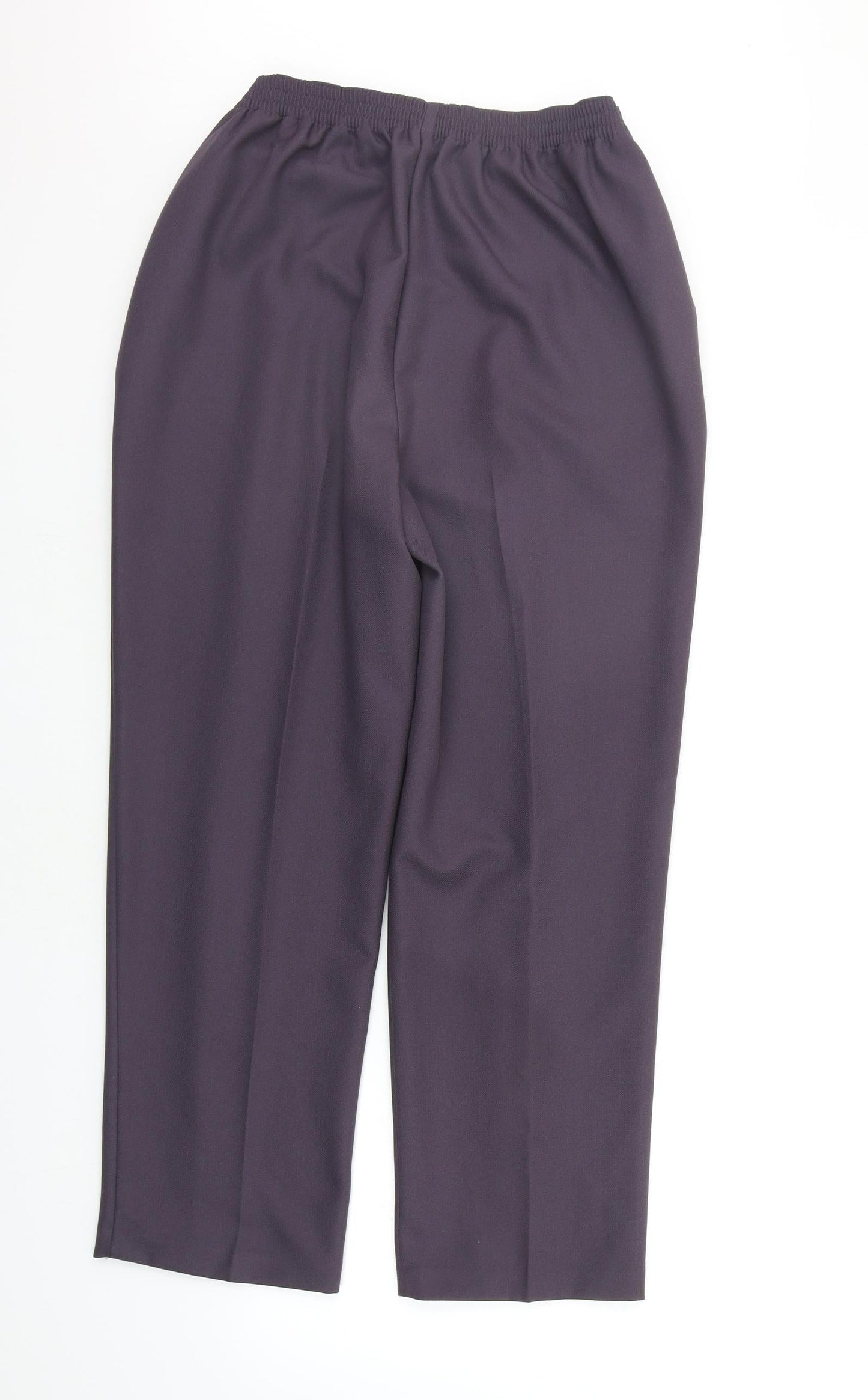 Womens UK Size 14 Papaya Regular Fit  Purple Trousers