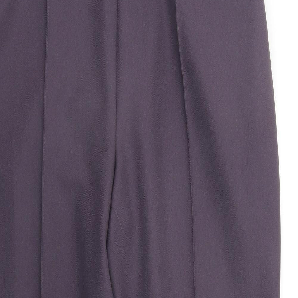 Womens UK Size 14 Papaya Regular Fit  Purple Trousers