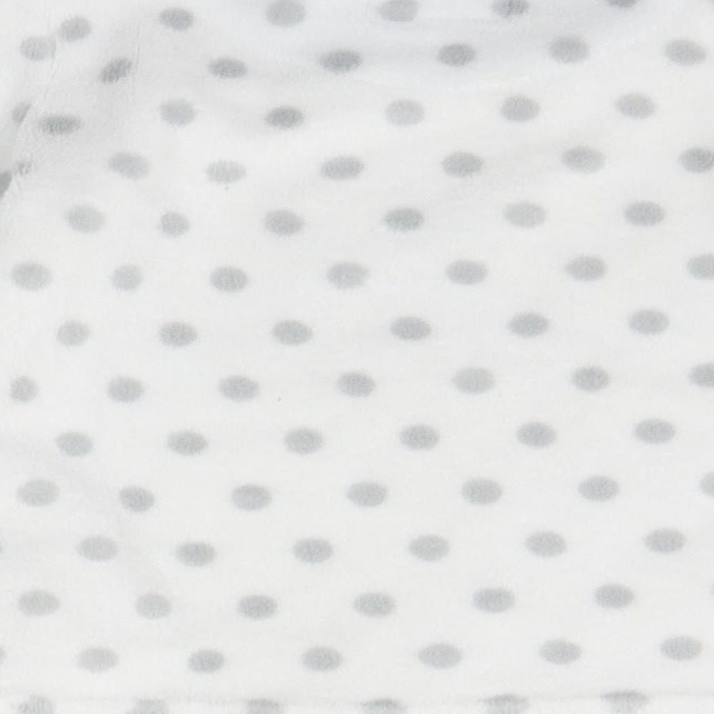 Primark Girls White Polka Dot  Top Pyjama Top Size 3-4 Years  - PENGUIN