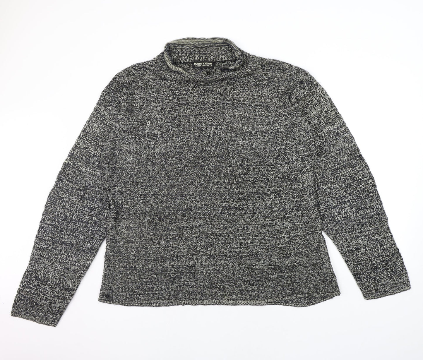 Mainstream Womens Grey   Pullover Jumper Size L