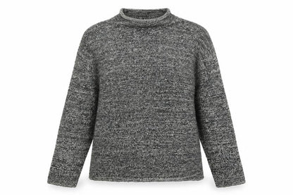 Front view of Mainstream women’s grey jumper, size L