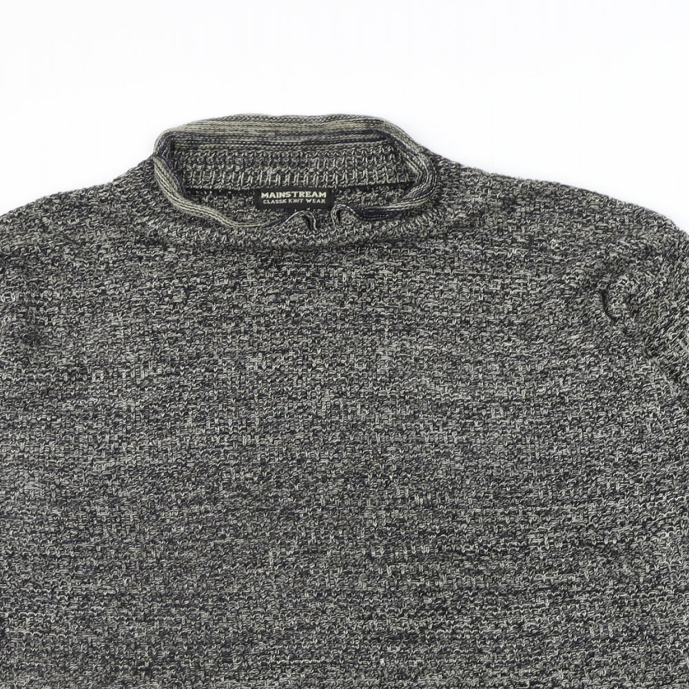 Mainstream Womens Grey   Pullover Jumper Size L