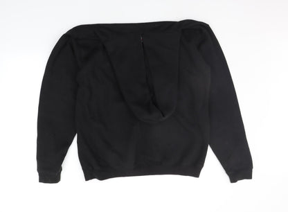 Fruit of the Loom Girls Black   Pullover Hoodie Size 14-15 Years