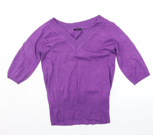 George Womens Purple   Pullover Jumper Size 14